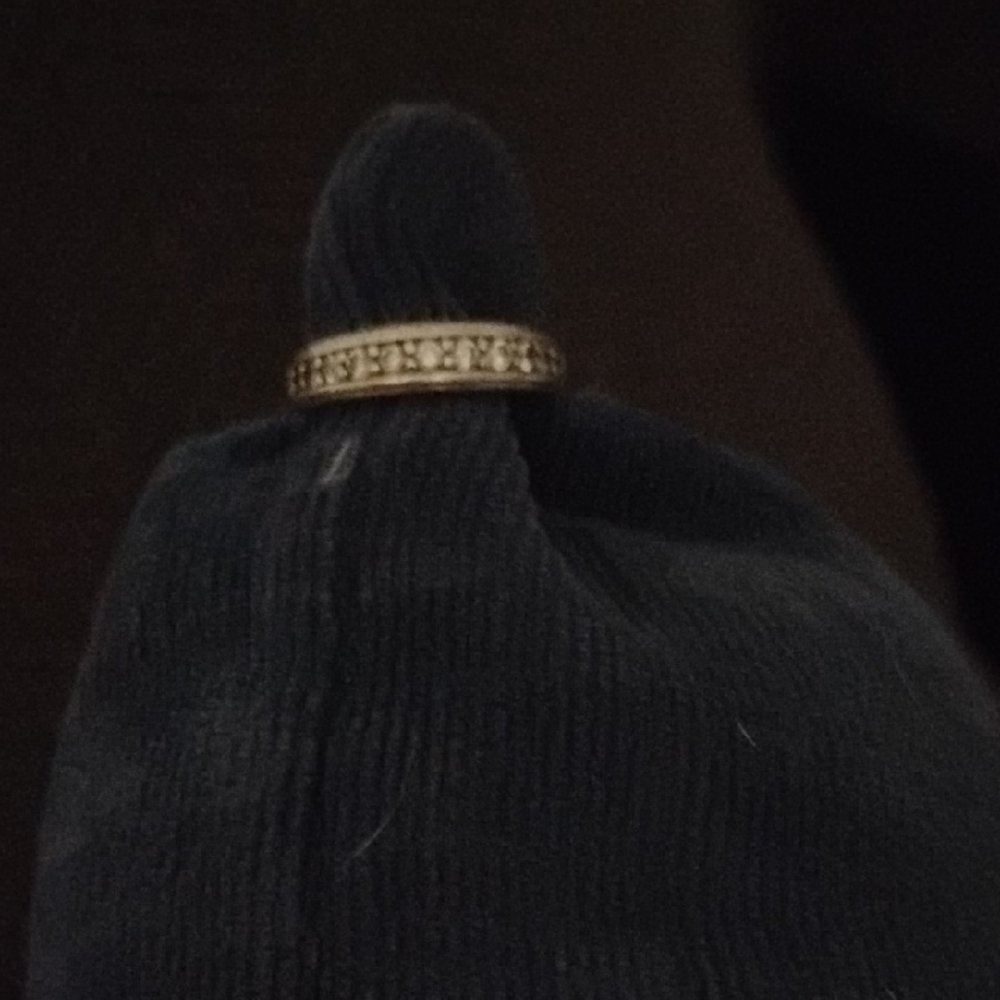 Tiffanys Mans Band Silver Half Ct